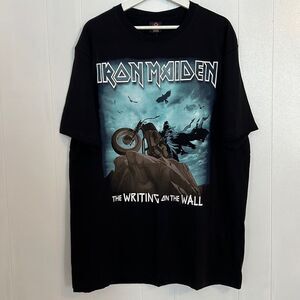 NWT Iron Maiden The Writing On The Wall T-Shirt Size XL